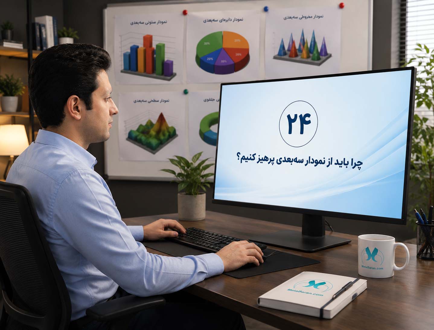 چرا باید از نمودار سه‌بعدی پرهیز کنیم؟