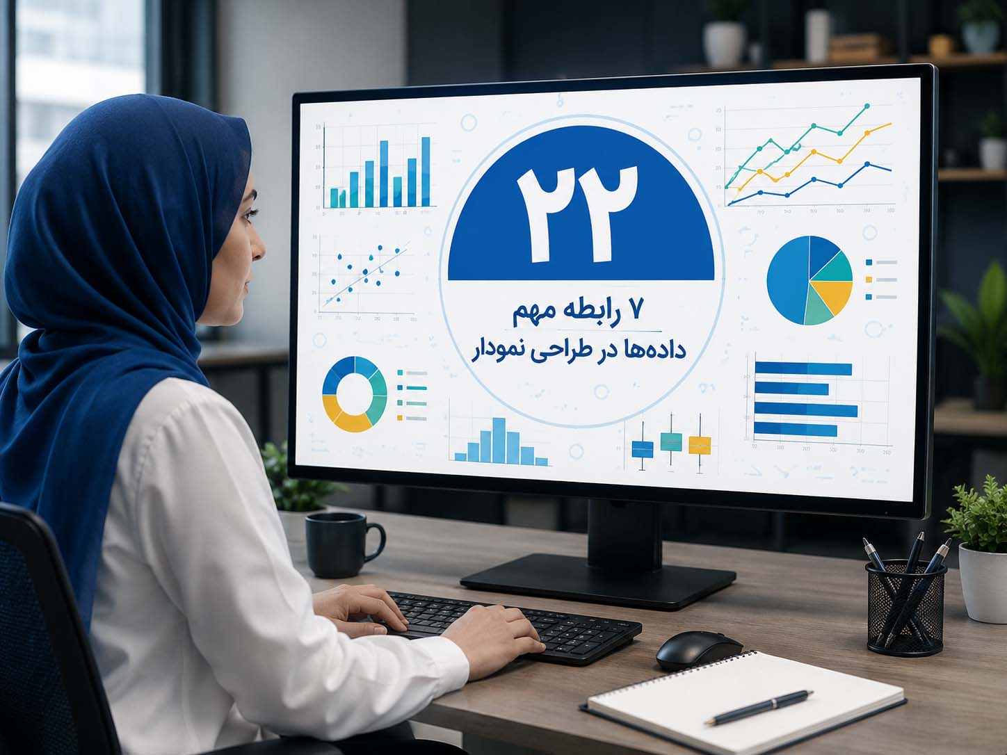 ۷ رابطه مهم داده‌ها در طراحی نمودار | راهنمای انتخاب نمودار