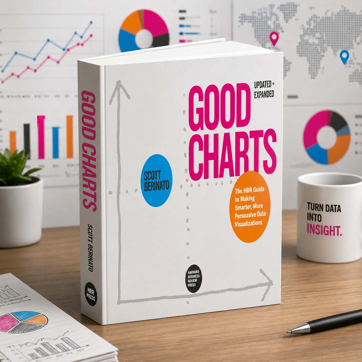 کتاب Good Charts اثر Scott Berinato | مرجع Data Visualization
