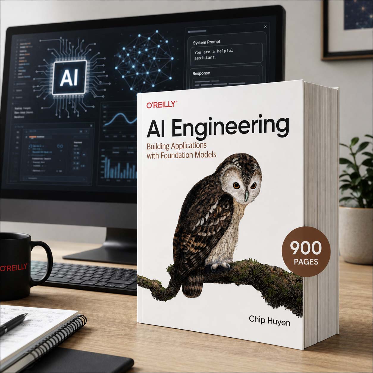کتاب AI Engineering؛ آموزش LLM، RAG و Generative AI